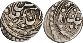 (t) CHINA. Sinkiang. Tenge (5 Fen), AH 129X (1877-79). Kotsha (Kuche) Mint. Kuang-hsu (Guangxu). PCGS VF-35.
L&M-Unlisted; K-Unlisted; KM-Y-A7.3; WS-...