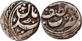 (t) CHINA. Sinkiang. Tenge (5 Fen), AH 1291 (1874/5). Kashgar (Shufu) Mint. Yakub Beg (in the name of Abdulaziz). PCGS EF-40.
L&M-670; K-991; KM-C-37...