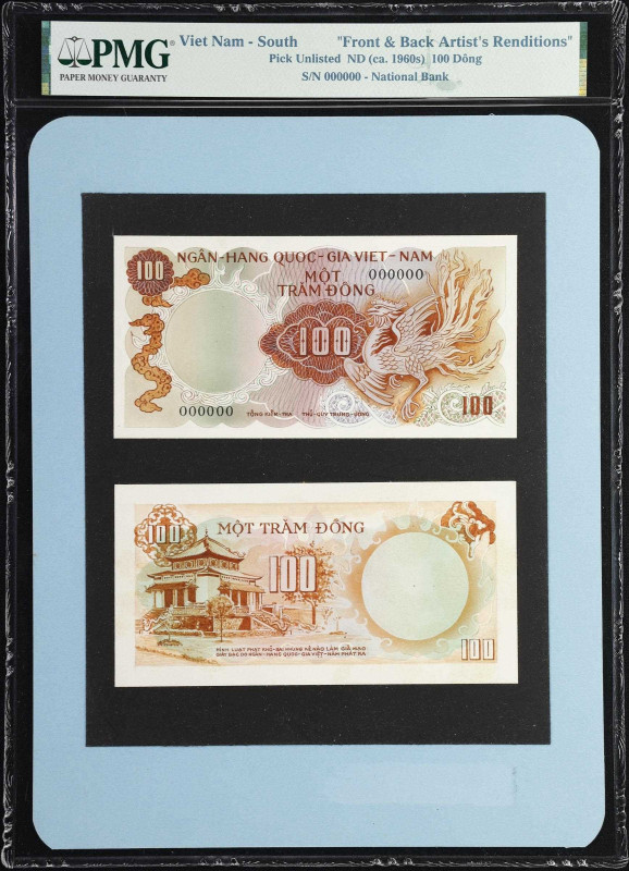 VIETNAM, SOUTH. Ngan-Hang Quo-Giac Viet-Nam. 100 Dong, ND (ca. 1960s). P-Unliste...