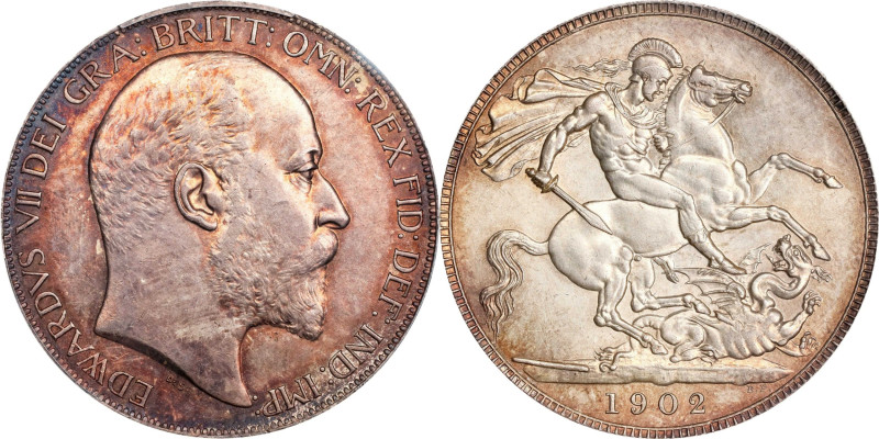 GREAT BRITAIN. Crown, 1902. London Mint. Edward VII. PCGS MS-63.
S-3978; KM-803...