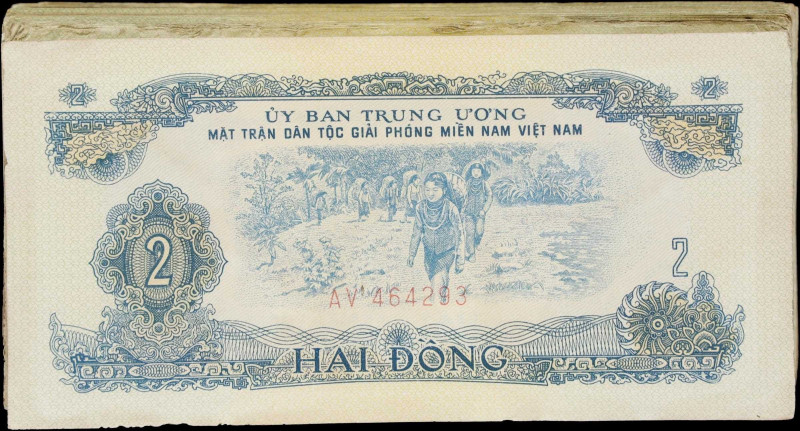 VIETNAM, SOUTH. Lot of (146). Central Committee of the National Front for the Li...