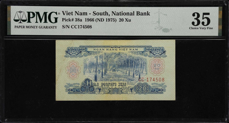 VIETNAM, SOUTH. Lot of (10). National Bank and National Liberation Front. Mixed ...