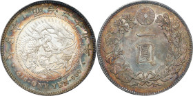 JAPAN. Yen, Year 39 (1906). Osaka Mint. Mutsuhito (Meiji). PCGS Genuine--Questionable Color, Unc Details.
KM-Y-A25.3; JNDA-01-10A; JC-09-10-2.

日本明...