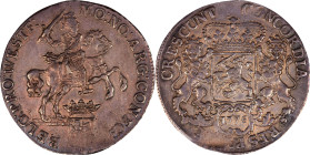 NETHERLANDS. West Friesland. Ducaton, 1775. Medemblik Mint. NGC AU-53.
Dav-1834; KM-127.2.

1775年荷蘭 1杜卡頓。

Estimate: $400.00 - $600.00...