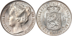 NETHERLANDS. 1/2 Gulden, 1907. Utrecht Mint. Wilhelmina I. PCGS MS-63.
KM-121.2.
From the BKingdom Collection.

1907年荷蘭1/2盾。

Estimate: $60.00 -...