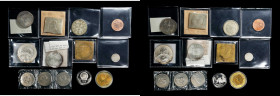 MIXED LOTS. Group of Assorted Types (13 Pieces), 1808-1986. Average Grade: ABOUT UNCIRCULATED.
A mixed group of varied Asian issues, with pieces from...
