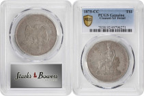 MIXED LOTS. Duo of Dollars (2 Pieces), 1875-CC & 1919. Both PCGS Certified.
1) Straits Settlements. Dollar, 1919. Bombay Mint. George V. PCGS Genuine...