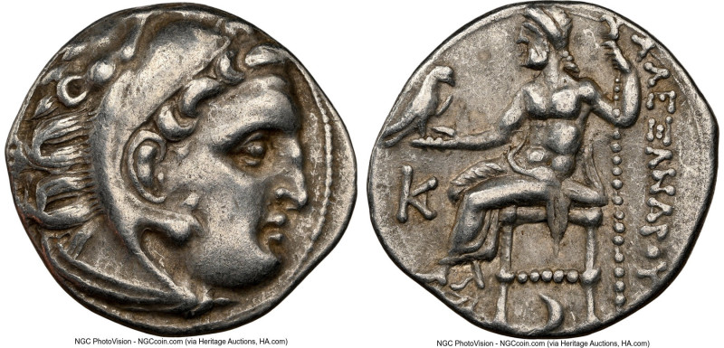 MACEDONIAN KINGDOM. Alexander III the Great (336-323 BC). AR drachm (18mm, 1h). ...