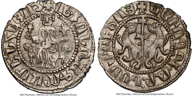 Cilician Armenia. Levon I Tram ND (1198-1219) MS61 NGC, Sis mint. Bedoukian-228....