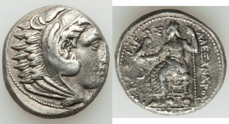MACEDONIAN KINGDOM. Alexander III the Great (336-323 BC). AR tetradrachm (23mm, ...