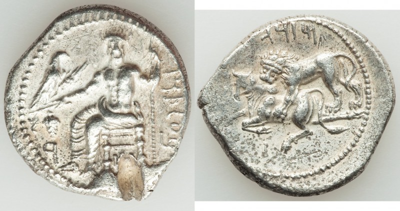 CILICIA. Tarsus. Mazaeus, as Satrap (361/0-334 BC). AR stater (24mm, 10.75 gm, 9...