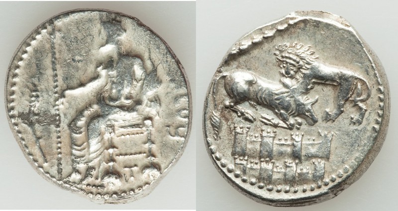 CILICIA. Tarsus. Balacros, as Satrap (333-323 BC). AR stater (22mm, 10.96 gm, 6h...
