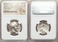 PHOENICIA. Tyre. Ca. 126/5 BC-AD 65/6. AR shekel (27mm, 13.29 gm, 12h). NGC VF 4/5 - 1/5. Dated Civic Year 96 (31/0 BC). Laureate head of Melqart righ...