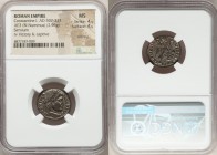 Constantine I the Great (AD 307-337). AE3 or BI nummus (18mm, 2.96 gm, 5h). NGC MS 4/5 - 4/5, Silvering. Sirmium, AD 324-325. CONSTAN-TINVS AVG, laure...