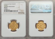 Venice. Tomaso Mocenigo (1414-1423) gold Ducat ND MS65 NGC, Venice mint, Fr-1231. 21mm. 3.55gm. TOM • MOCЄNIGO | • S | • M | • V | Є | N | Є | T | I /...