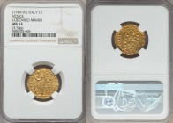 Venice. Ludovico Manin (1789-1797) gold Zecchino ND MS63 NGC, Venice mint, KM755. 3.54gm. LVDOV • MANIN • | S | • M | • V | E | N | E | T • / SIT • T ...