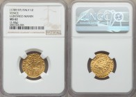 Venice. Ludovico Manin (1789-1797) gold Zecchino ND MS62 NGC, Venice mint, KM755. 3.48gm. LVDOV • MANIN • | S | • M | • V | E | N | E | T • / SIT • T ...