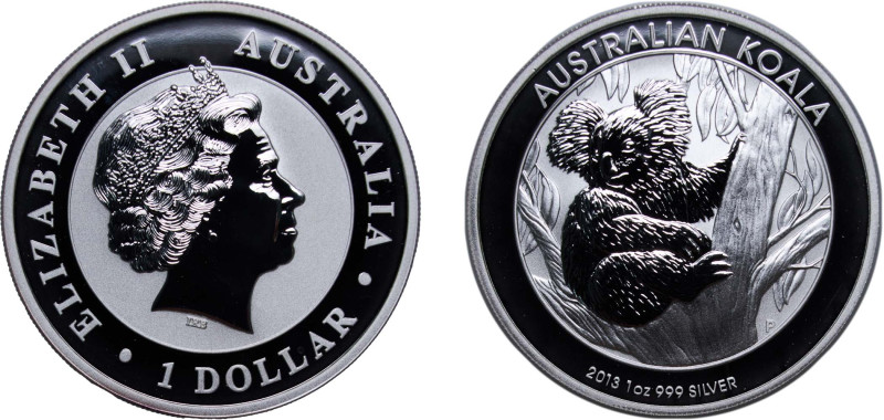 Australia Commonwealth 2013 P 1 Dollar - Elizabeth II (4th Portrait - Koala - Si...