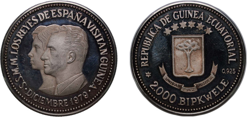 Equatorial Guinea Republic 1980 2000 Bipkwele (Fantasy items) Silver (.925) (512...