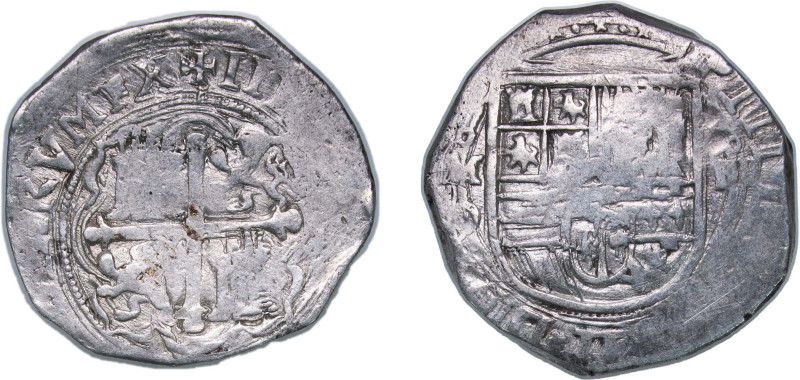 Mexico Spanish colony 1556 - 1598 Mo O 4 Reales - Philip II Silver (.931) Mexico...