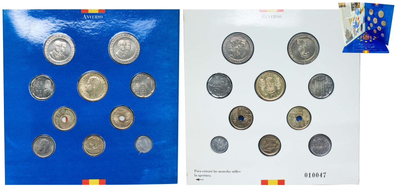 Spain Kingdom 1992 M Coinage Set (10 Lots) Madrid Mint BU