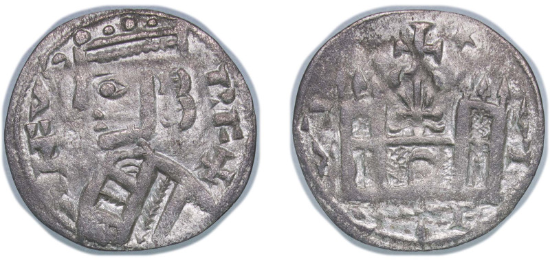 Spain Kingdom of Castile 1158 - 1214 Obol - Alfonso VIII (castle) Billon 0.52g X...