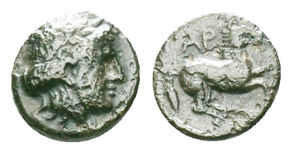 Greek Coins

TROAS. Gargara. Ae (Circa late 3rd - early 2nd century BC).

Ob...