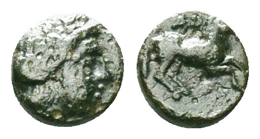 Greek Coins

TROAS. Gargara. Ae (Circa late 3rd - early 2nd century BC).

Ob...