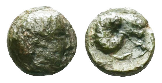 Greek

Troas, Kebren AR hemiobol. 400-310 BC Troas, 

Obv: Head of Apollo
...