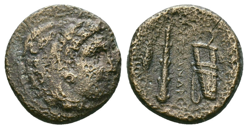 Greek

Kings of Macedon Alexander III the Great 336-323 BC. AE 



Referen...