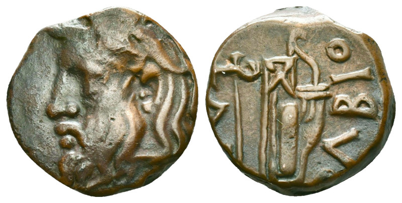 Greek Coins, 

Greek Coins

SKYTHIA. Olbia. Ae (Circa 310-280 BC). Obv: Horn...