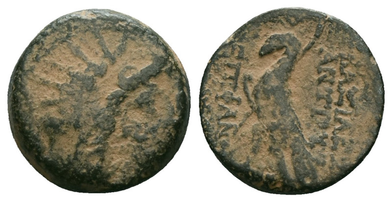 Greek

Seleukid Kings, Antiochos VIII (121/0-97/6 BC). Æ. Antioch, year 192 (1...