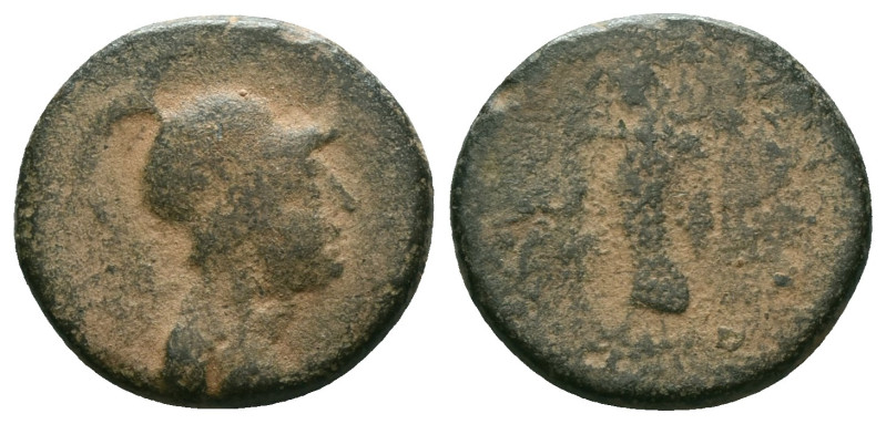 Greek Coins

Seleucis and Pieria. Apameia. AE 21. SE 293 = 20/19 BC. (DCA-413)...