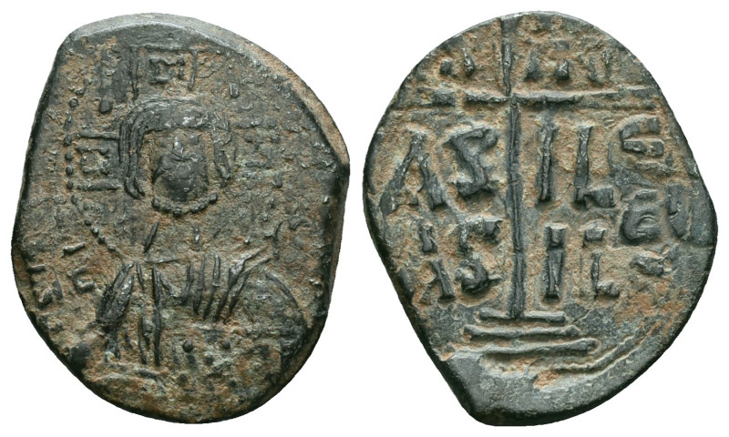 Byzantine Coins, Ae

Time of Romanus III Argyrus. 1028-1034. Æ follis

Refer...