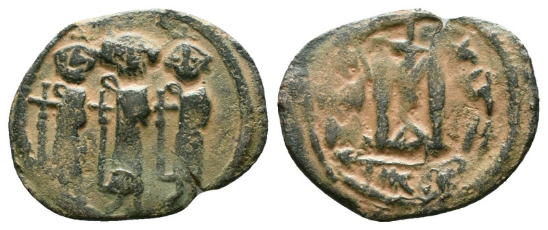 Byzantine Coins. Circa 7th – 12th Century.

Reference :"Repatinated"

Condit...