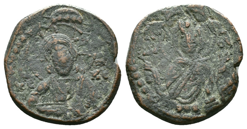 Byzantine Coins, Ae

Romanus IV. 1068-1071. Æ follis

Reference :

Weight:...