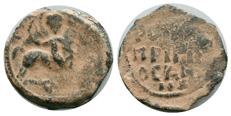 CRUSADERS, Antioch. Tancred. 1104-1112. Æ Follis

Reference:"Repatinated"

C...