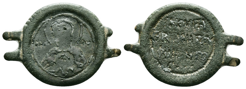 BYZANTINE BRONZE WEIGHT.(Circa 6th - 9th century).Ae.

Condition: Very Fine
...