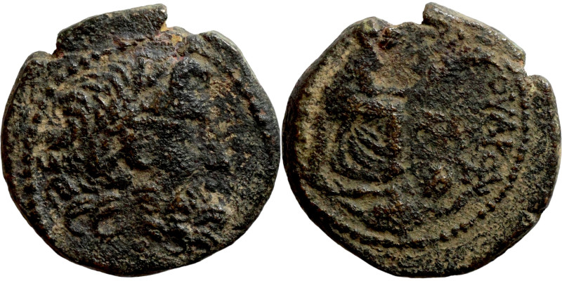 SYRIA. Antioch. Pseudoautonomous (time of Augustus, year 27 = 5/4 BC ?). AE bron...