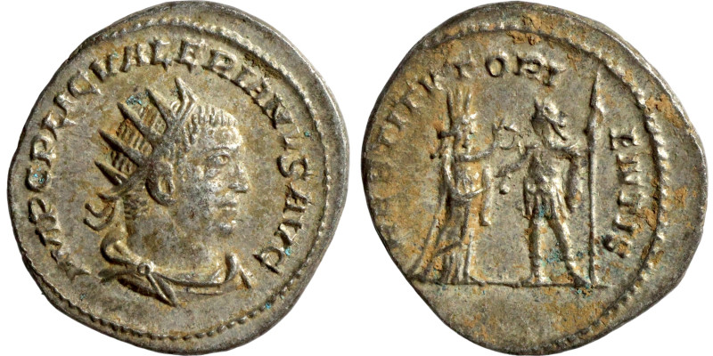 Valerian I (253-260 AD). Uncertain mint. AR antoninianus. Obv.: IMP C P LIC VALE...