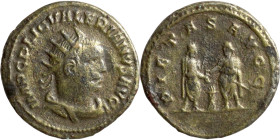 Valerian I (253-260 AD). Samosata mint. Antoninianus. Obv.: IMP C P LIC VALERIANVS P F AVG. Rev.: PIETAS AVGG