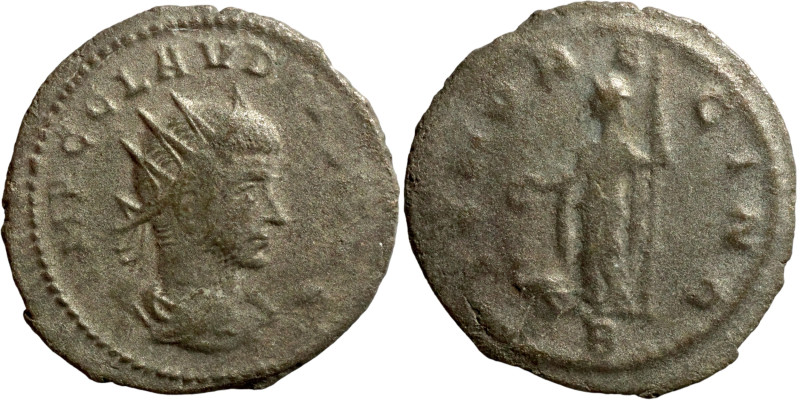 Claudius II (268-270 AD). Antioch mint. Antoninianus. Obv.: IMP C CLAVDIVS AVG, ...