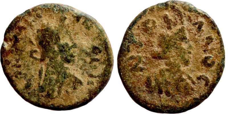 Uncertain mint. Pseudoautonomous (1st-3rd century AD). AE bronze

12mm 1,29g