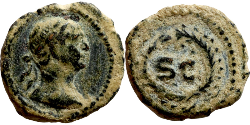 SYRIA. Antioch. Trajan (98-117 AD). AE chalkous. Obv.: laureate head of Trajan, ...