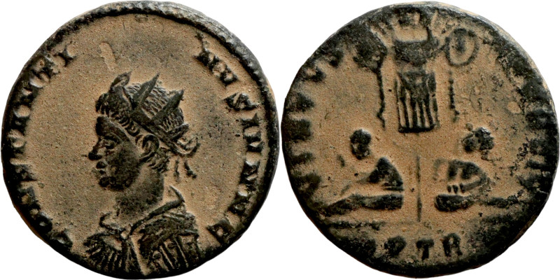 Constantinus I. 306-337. Æ-Follis

18mm 3,20g

Artificial sand patina