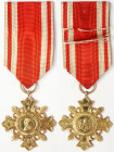Rome (Papal State), Leone XIII Vatican Cross of Honour Pro Ecclesia et Pontifice, 1888, Year X. 48,5x43,5 mm ca. Au.500 22,00 g, ca. UNC