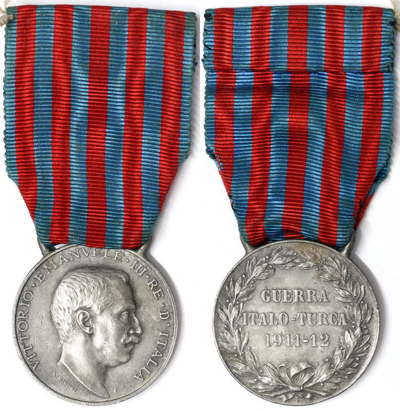 Kingdom, Vittorio Emanuele III Commemorative medal of the Italian-Turkish War, 1...