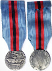 Kingdom, Vittorio Emanuele III Medal of Merit for Air Force Pioneers, n.d., Production: Johnson. Ø 34 mm. Silver-plated zamak. XF