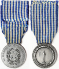 Republic, Silver Medal to the merit of long command in the army, n.d., Coinage: Mint. Hallmarked. Ø 34,5 mm. Ag.800 R, Brambilla 858.