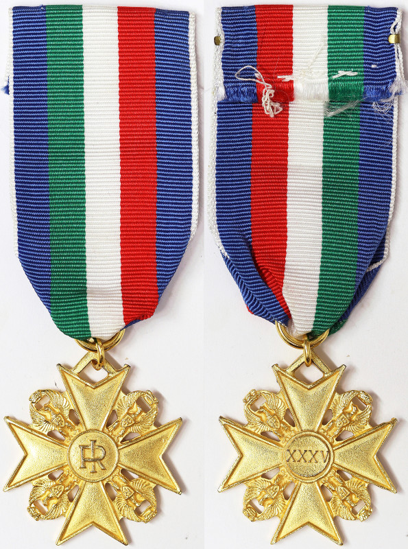 Republic, State Police Distinguished Service Gold Medal For Long Servie Merit (3...